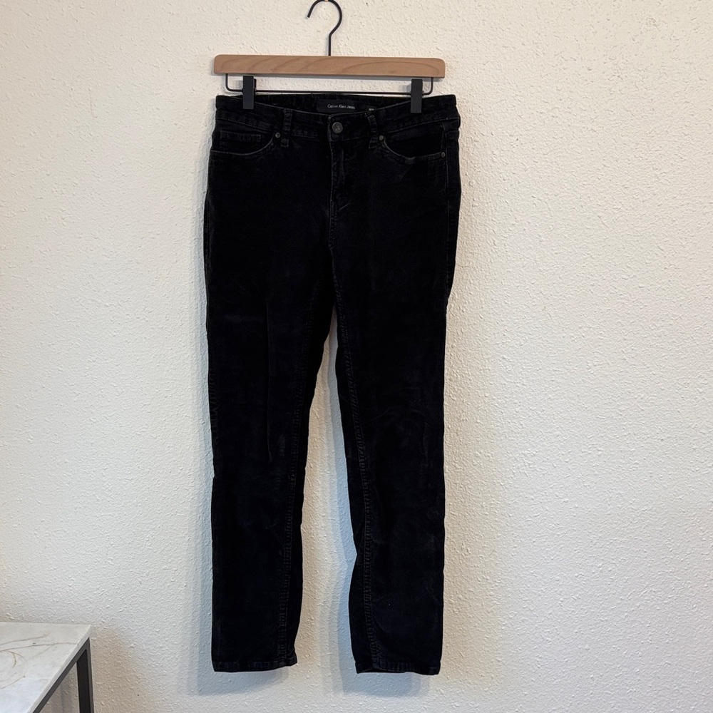Calvin Klein Charcoal Corduroys